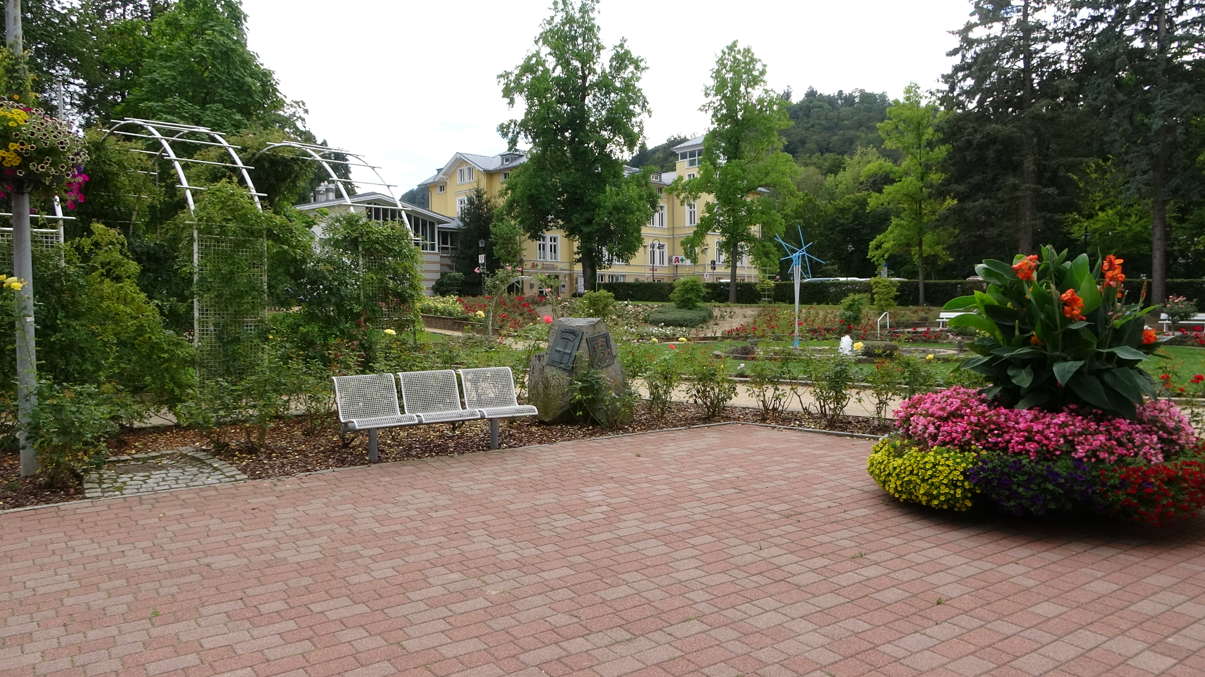 Bad Harzburg, Eingang zum Kurpark