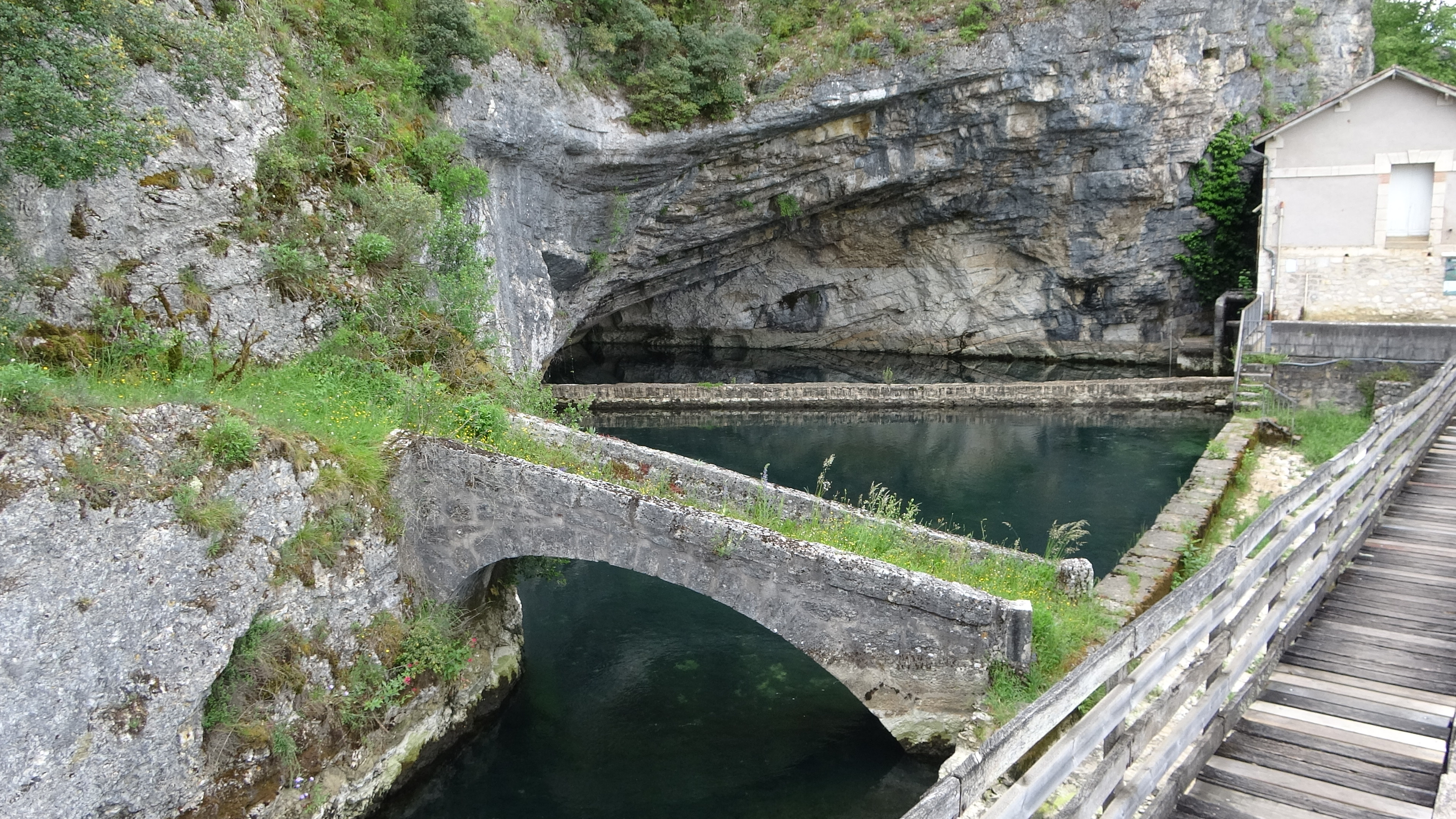 Cahors, Quelle am Lot