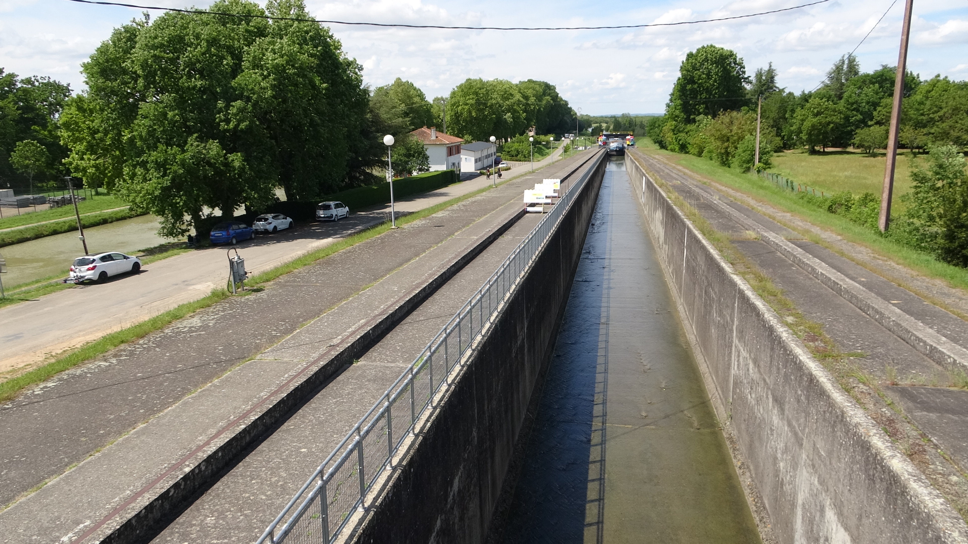 Montech, Kanalschleuse