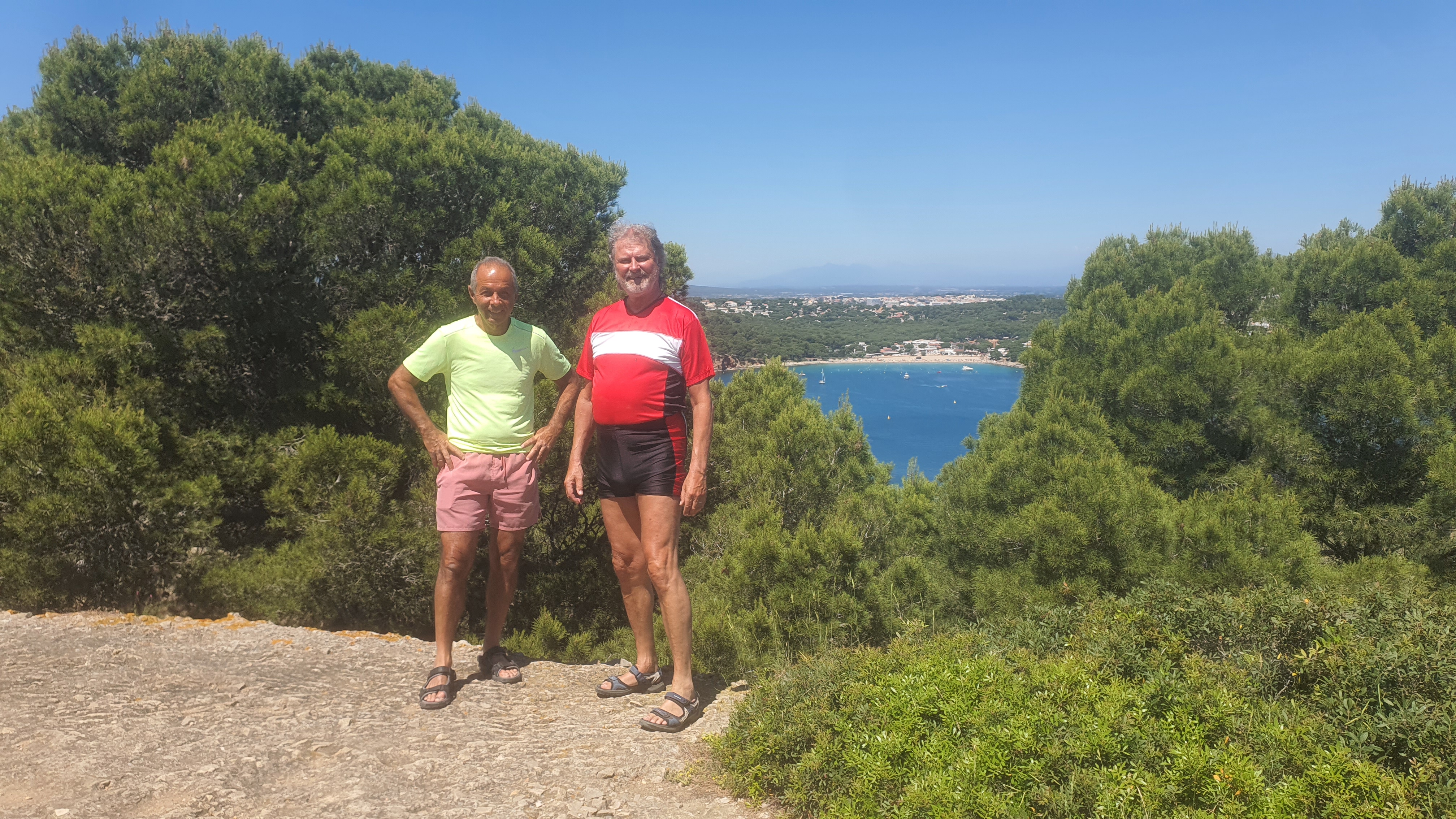 Punta del Milà, Blick auf Platja del Montgo