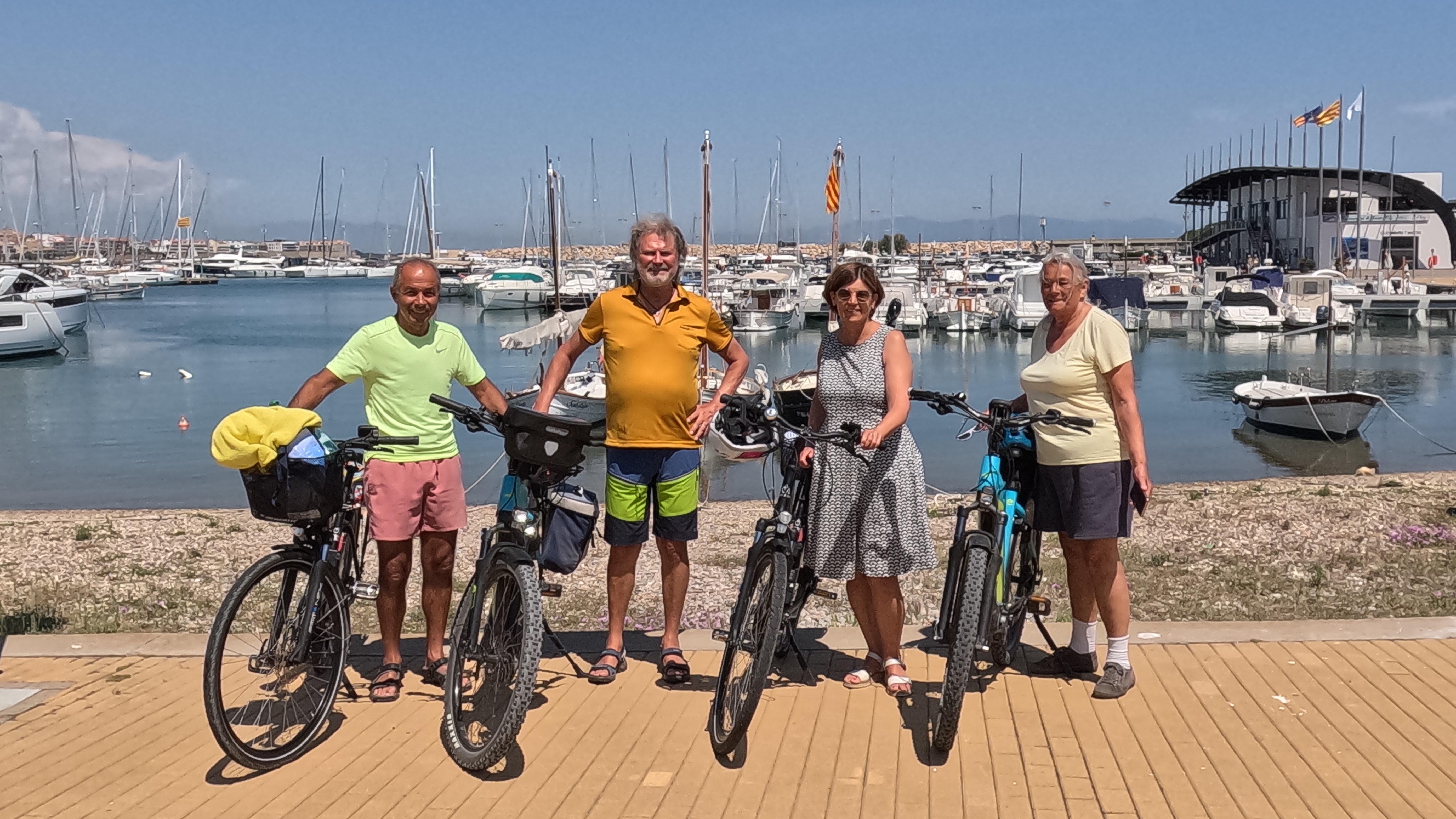 Im Hafen von L'Escala