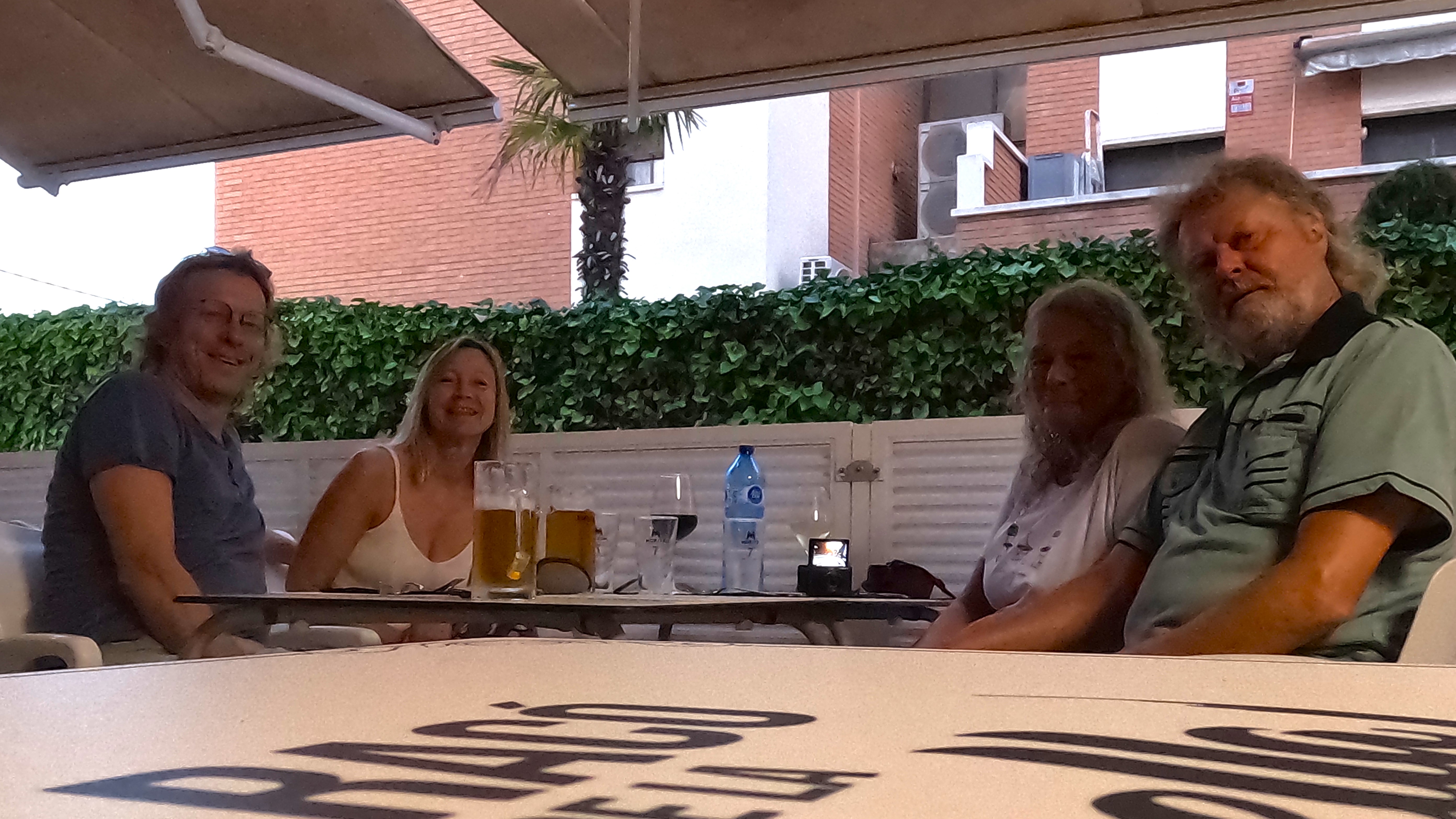 Torredembarra, gemeinsames Essen: