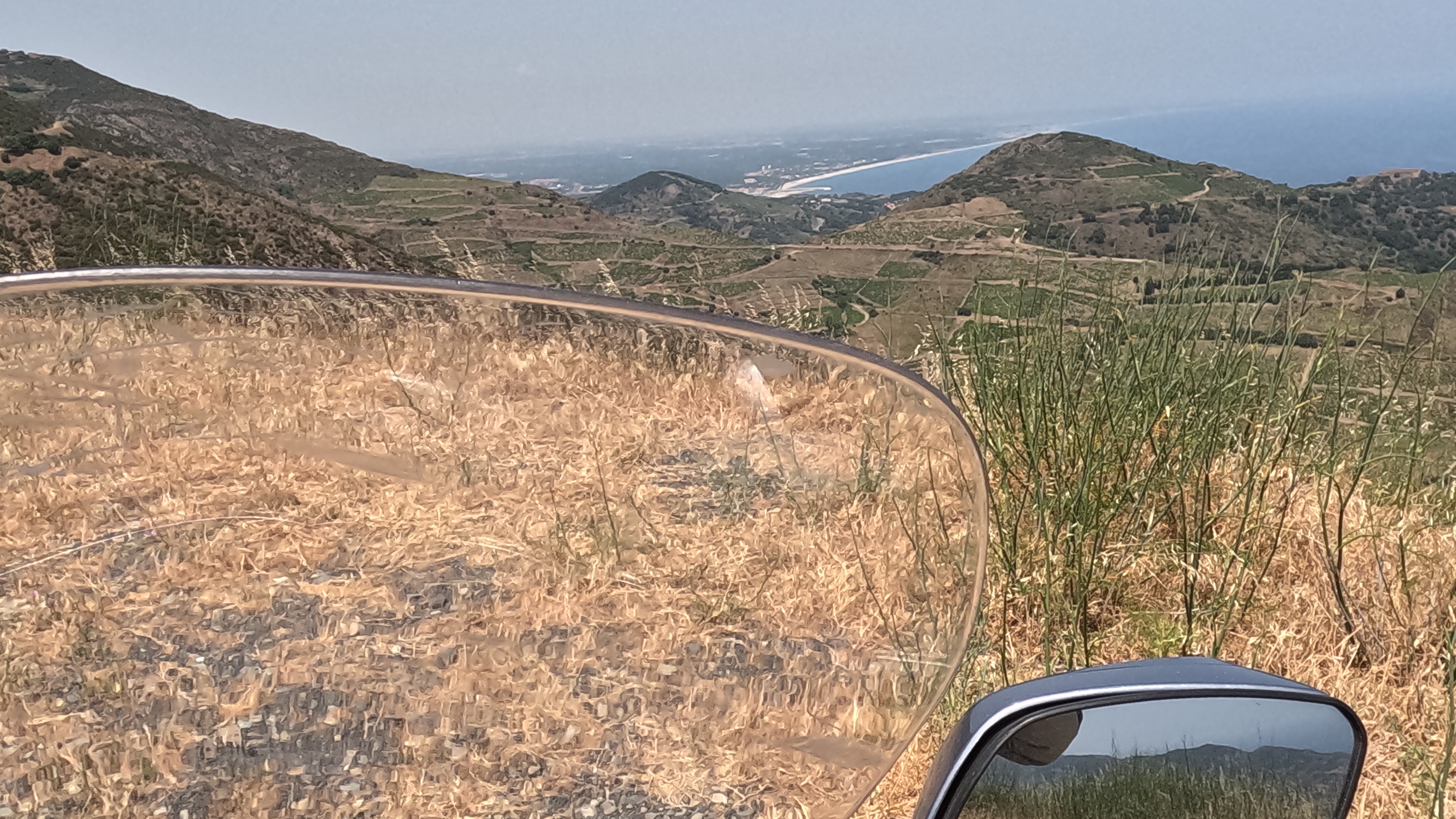 Pyrenäen, Blick auf Strand 1